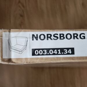 IKEA NORSBORG Corner Section Cover 003.041.34 Edum Light blue